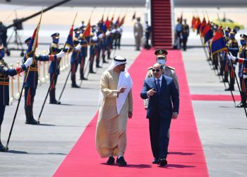 الرئيس السيسى يعقد اجتماعين موسعًا ومغلقًا مع الشيخ محمد بن زايد بالاتحادية