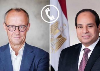 الرئيس السيسي يدعو المستشار الألمانى للمشاركة باحتفالية اتفاق وقف الحـرب بغـزة
