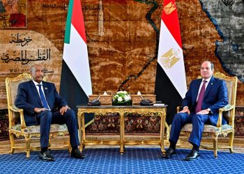 الرئيس السيسي يستقبل رئيس مجلس السيادة الانتقالي لجمهورية السودان بقصر الاتحادية