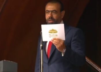 الدكتور نور الدين مصطفى يؤدي اليمين عضوًا في مجلس الشيوخ