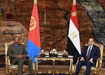 الرئيس السيسي يستضيف أسياس أفورقي رئيس دولة إريتريا