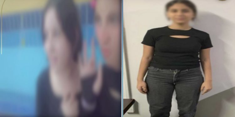 القبض على المتهمة بالتلويح بإشارة خارجة لفرد أمن داخل المترو