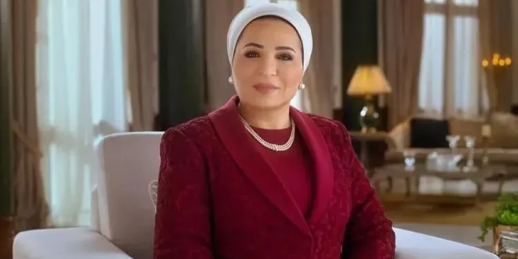انتصار السيسي: الشكر والتقدير لكل الأيادي المخلصة التي ساهمت في بناء المتحف المصري