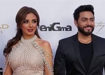 أنغام تطلب الدعاء لـ تامر حسني: زميلى وأخويا ومكانش بيفوت يوم ما يسألش عليا وأنا تعبانة