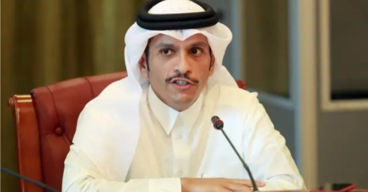 وزير خارجية قطر: سنواصل دعم الشعب الفلسطيني و لن نعيد إعمار دمار الآخرين