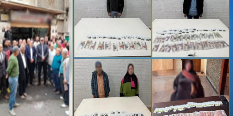القبض على 3 أشخاص وسيدتين من أنصار حشمت أبو حجر بعد زعمه وجود تجاوزات بالانتخابات