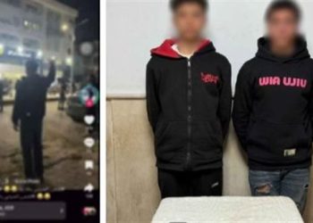 القبض على طالب وصديقه بعد تصوير مقطع مسيء أمام قسم الشرطة بدمياط