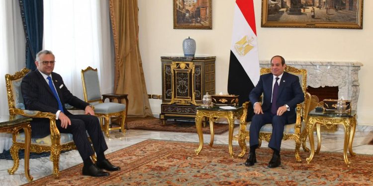 الرئيس السيسي يستقبل مسعد بولس كبير مستشاري الرئيس ترامب للشئون العربية والأفريقية،