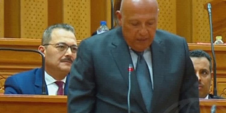 وزير الخارجية الأسبق.. سامح شكرى يؤدى اليمين الدستورية فى أولى جلسات النواب 2026