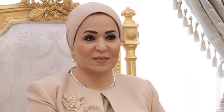 السيدة انتصار السيسي تهنئ الشعب المصري بحلول شهر رمضان المبارك