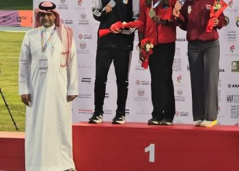 منتخب مصر لألعاب القوى يحصد ذهبية وفضية  البطولة العربية لفتيات الأندية بالشارقة