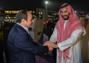 الرئيس السيسي وولي العهد يؤكدان رفض أية محاولات لتهجير الشعب الفلسطيني خارج أرضه