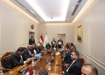 وزير العدل يستقبل أعضاء مجلسي النواب والشيوخ لبحث تعزيز التعاون المشترك